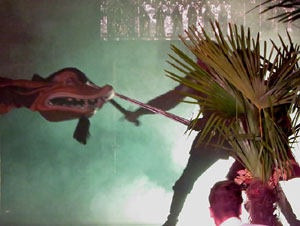 600 aniversari de la nau única de la Catedral de Girona. Representació de la Consueta de Sant Jordi cavaller