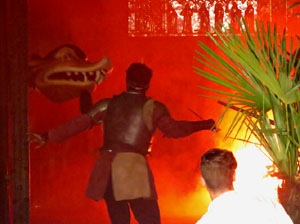 600 aniversari de la nau única de la Catedral de Girona. Representació de la Consueta de Sant Jordi cavaller