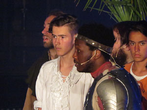 600 aniversari de la nau única de la Catedral de Girona. Representació de la Consueta de Sant Jordi cavaller