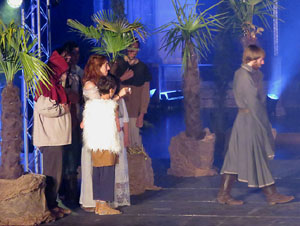 600 aniversari de la nau única de la Catedral de Girona. Representació de la Consueta de Sant Jordi cavaller
