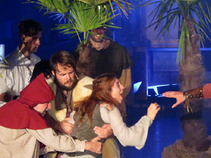 600 aniversari de la nau única de la Catedral de Girona. Representació de la Consueta de Sant Jordi cavaller