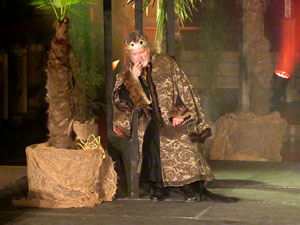 600 aniversari de la nau única de la Catedral de Girona. Representació de la Consueta de Sant Jordi cavaller