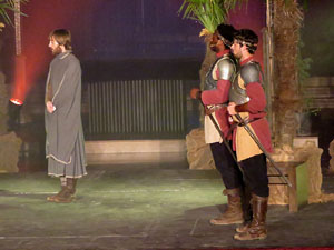 600 aniversari de la nau única de la Catedral de Girona. Representació de la Consueta de Sant Jordi cavaller