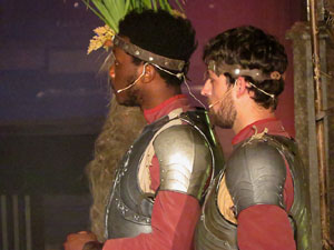 600 aniversari de la nau única de la Catedral de Girona. Representació de la Consueta de Sant Jordi cavaller