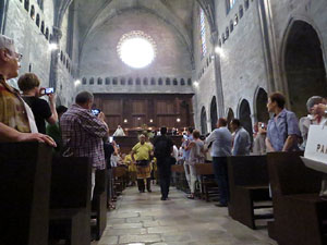 Corpus 2017 a Girona. El ball de l'Àliga a la Catedral de Girona