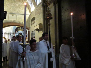 La missa de Corpus a la Catedral de Girona