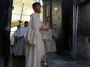 La missa de Corpus a la Catedral de Girona