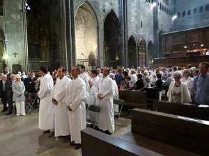 La missa de Corpus a la Catedral de Girona