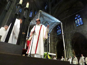 La missa de Corpus a la Catedral de Girona