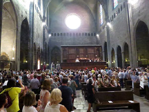 La missa de Corpus a la Catedral de Girona