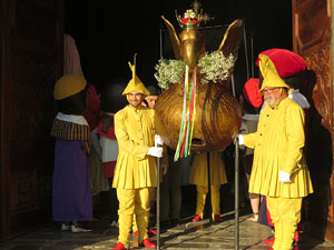 Corpus 2017 a Girona. La processó des de la Catedral a la basílica de Sant Feliu de Girona