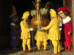 Corpus 2017 a Girona. La processó des de la Catedral a la basílica de Sant Feliu de Girona