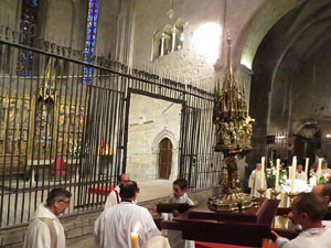 Corpus 2017. Entrada a l'església de Sant Feliu