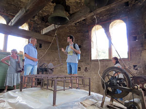 Festa Major de Sant Daniel 2017 - Repic de campanes des del campanar del Monestir de Sant Daniel