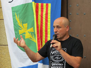 Festa Major de Sant Daniel 2017 - Danses i salutacions a la placeta del monestir de Sant Daniel