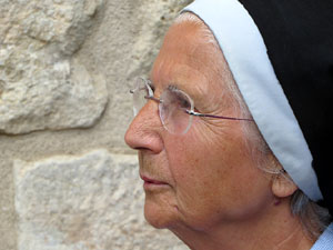 Festa Major de Sant Daniel 2017 - Danses i salutacions a la placeta del monestir de Sant Daniel