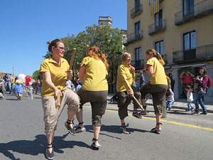 Festes de Primavera de Girona 2017. Penjada del Tarl&agrave;. La cercavila
