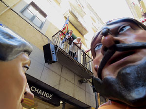 Festes de Primavera de Girona 2017. Penjada del Tarl&agrave;. El preg&oacute;