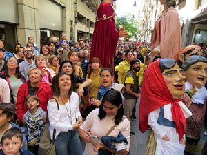 Festes de Primavera de Girona 2017. Penjada del Tarl&agrave;. El preg&oacute;