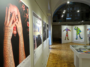 inund'ART 2017. Exposicions al primer pis de la Casa de Cultura