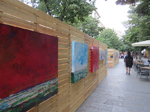 inund'ART 2017.Exposicions a la Rambla de la Llibertat