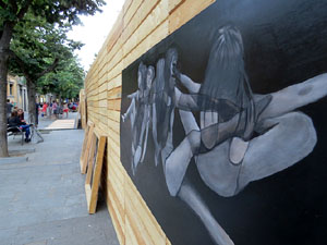 inund'ART 2017. Exposicions a la Rambla de la Llibertat