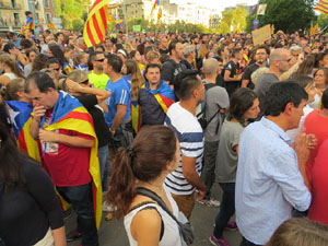 Manifestaci&oacute; 'Rep&uacute;blica!' pels carrers de la ciutat i el Parc de la Devesa