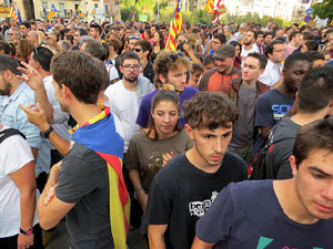 Manifestaci&oacute; 'Rep&uacute;blica!' pels carrers de la ciutat i el Parc de la Devesa