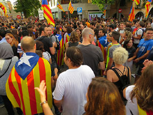 Manifestaci&oacute; 'Rep&uacute;blica!' pels carrers de la ciutat i el Parc de la Devesa