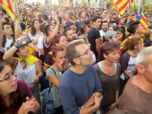 Manifestaci&oacute; 'Rep&uacute;blica!' pels carrers de la ciutat i el Parc de la Devesa