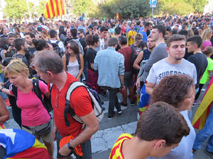 Manifestaci&oacute; 'Rep&uacute;blica!' pels carrers de la ciutat i el Parc de la Devesa