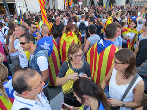 Manifestaci&oacute; 'Rep&uacute;blica!' pels carrers de la ciutat i el Parc de la Devesa