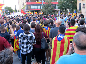 Manifestaci&oacute; 'Rep&uacute;blica!' pels carrers de la ciutat i el Parc de la Devesa