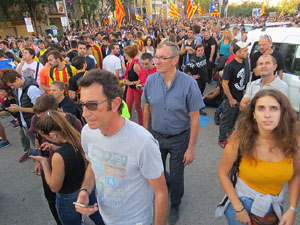 Manifestaci&oacute; 'Rep&uacute;blica!' pels carrers de la ciutat i el Parc de la Devesa