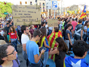 Manifestaci&oacute; 'Rep&uacute;blica!' pels carrers de la ciutat i el Parc de la Devesa