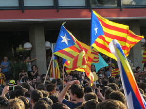 Manifestaci&oacute; 'Rep&uacute;blica!' pels carrers de la ciutat i el Parc de la Devesa