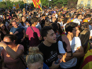 Manifestaci&oacute; 'Rep&uacute;blica!' pels carrers de la ciutat i el Parc de la Devesa