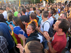 Manifestaci&oacute; 'Rep&uacute;blica!' pels carrers de la ciutat i el Parc de la Devesa