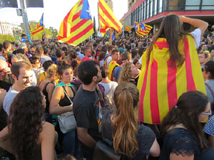 Manifestaci&oacute; 'Rep&uacute;blica!' pels carrers de la ciutat i el Parc de la Devesa