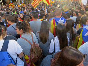 Manifestaci&oacute; 'Rep&uacute;blica!' pels carrers de la ciutat i el Parc de la Devesa