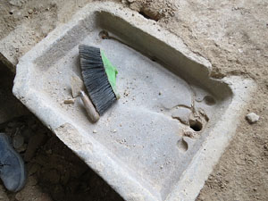 Troballa d'un potent pany de muralla en una casa del carrer Argenteria de Girona