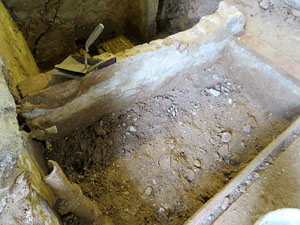 Troballa d'un potent pany de muralla en una casa del carrer Argenteria de Girona