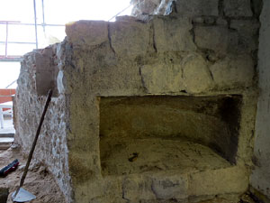 Troballa d'un potent pany de muralla en una casa del carrer Argenteria de Girona