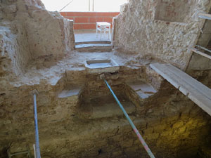 Troballa d'un potent pany de muralla en una casa del carrer Argenteria de Girona
