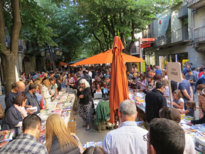 Sant Jordi 2017 a Girona