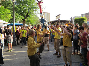Sant Jordi 2017. Cercavila amb el Beatusaure