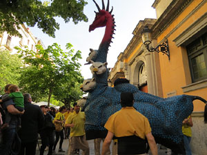 Sant Jordi 2017. Cercavila amb el Beatusaure
