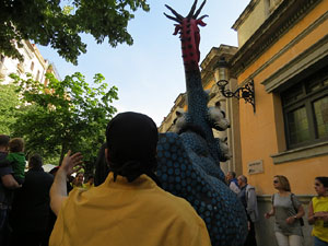 Sant Jordi 2017. Cercavila amb el Beatusaure