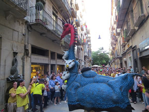 Sant Jordi 2017. Cercavila amb el Beatusaure