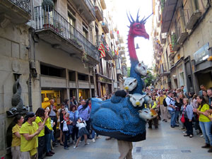 Sant Jordi 2017. Cercavila amb el Beatusaure